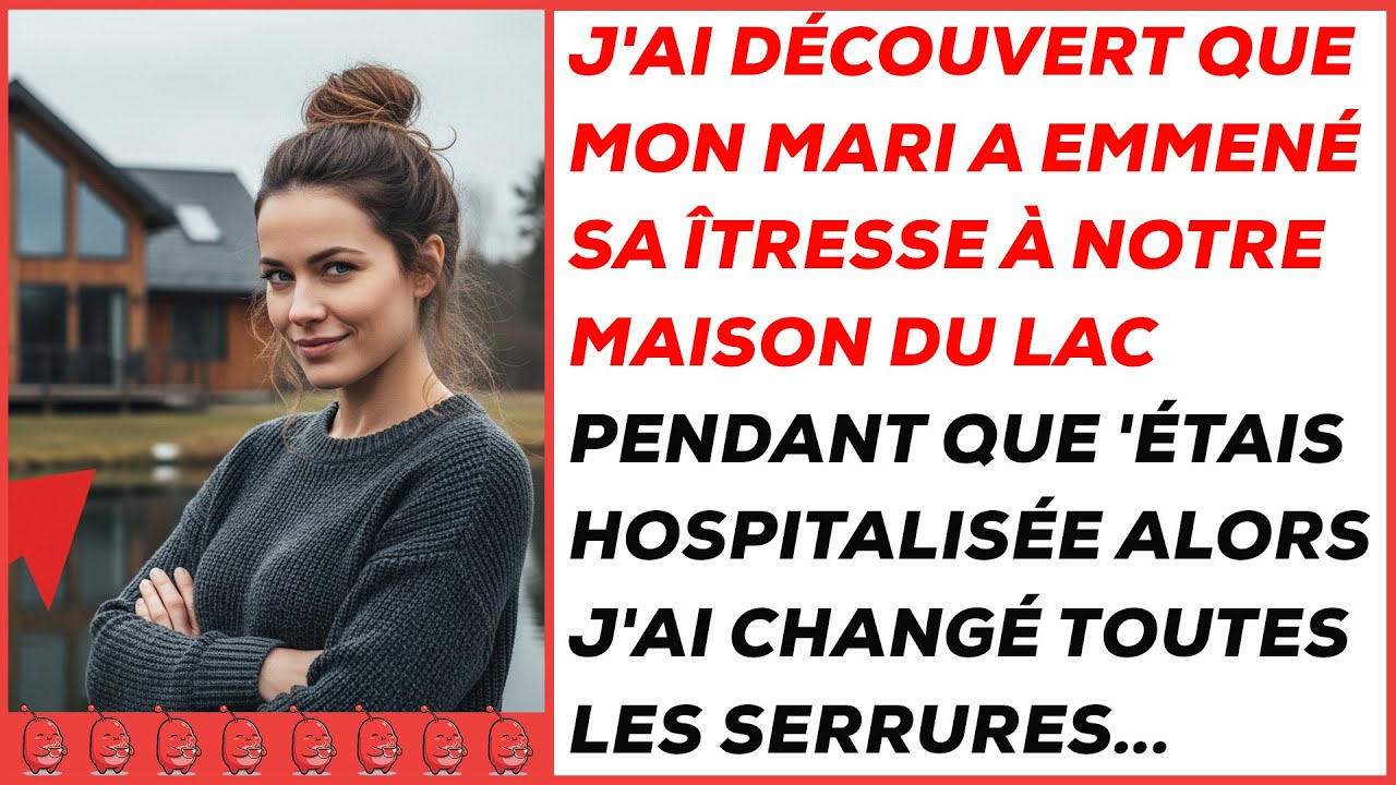J’ai découvert que mon mari emmenait sa maîtresse dans notre maison du lac… j’ai tout verrouillé.