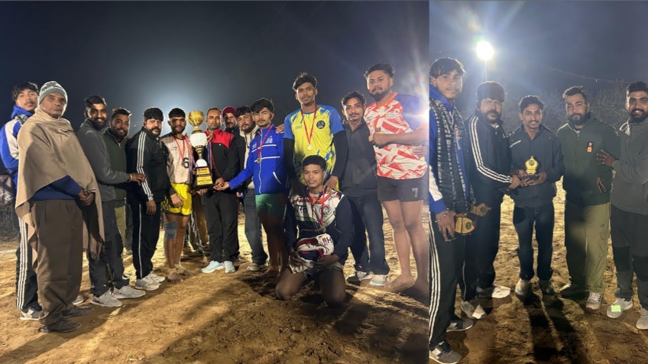 KABADDI TOURNAMENT KHATIAR  || Lovely singh & SUNNY SANHOTRA  || WINNER 🏆 PTHANKOT