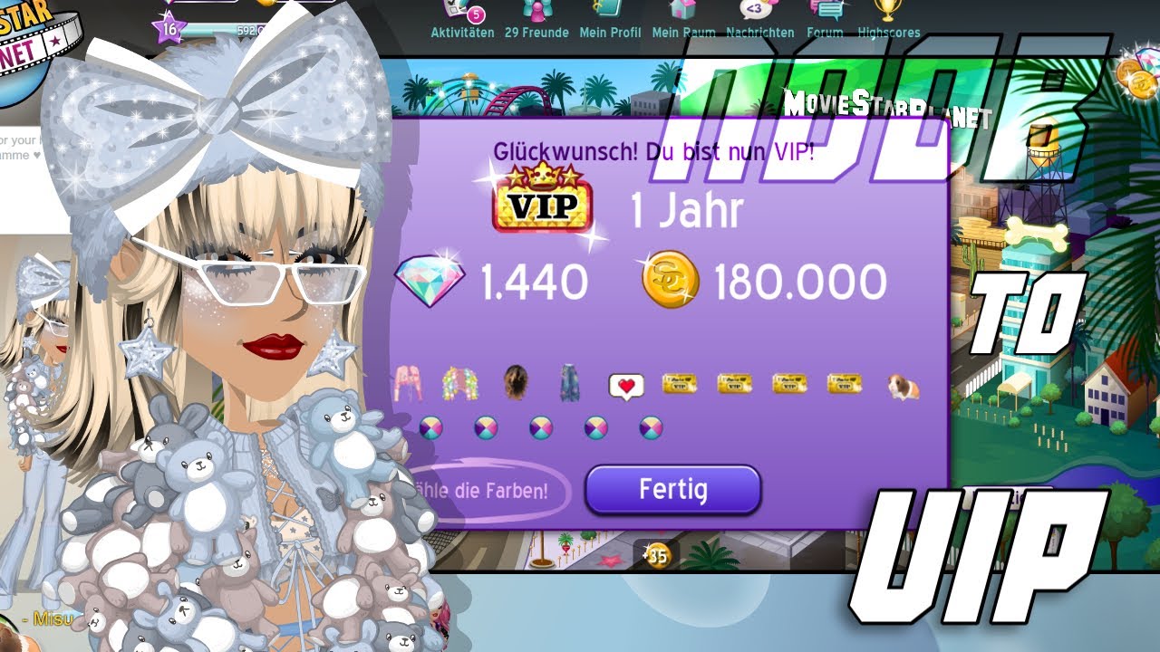NOOB TO VIP! | 1 Year Vip! 🖤