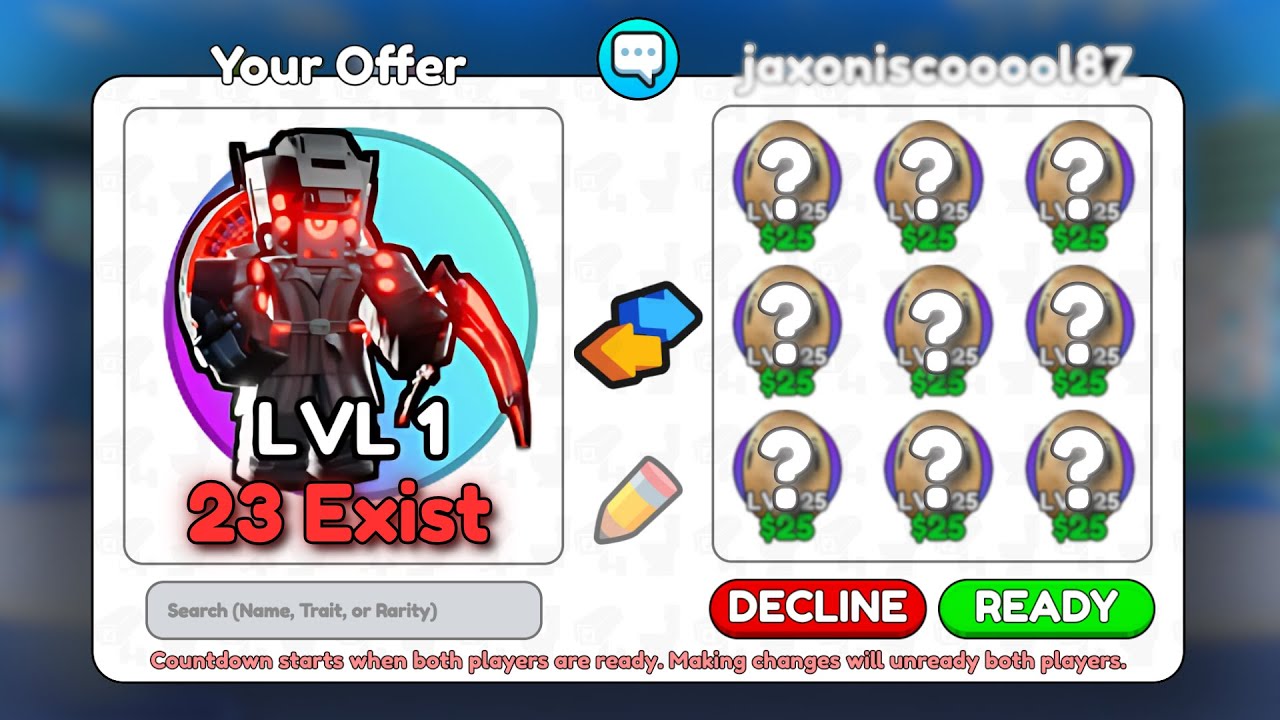 I Traded The *NEW* Executioner Speakerman For CRAZY OFFERS! (Skibidi Tower Defense)