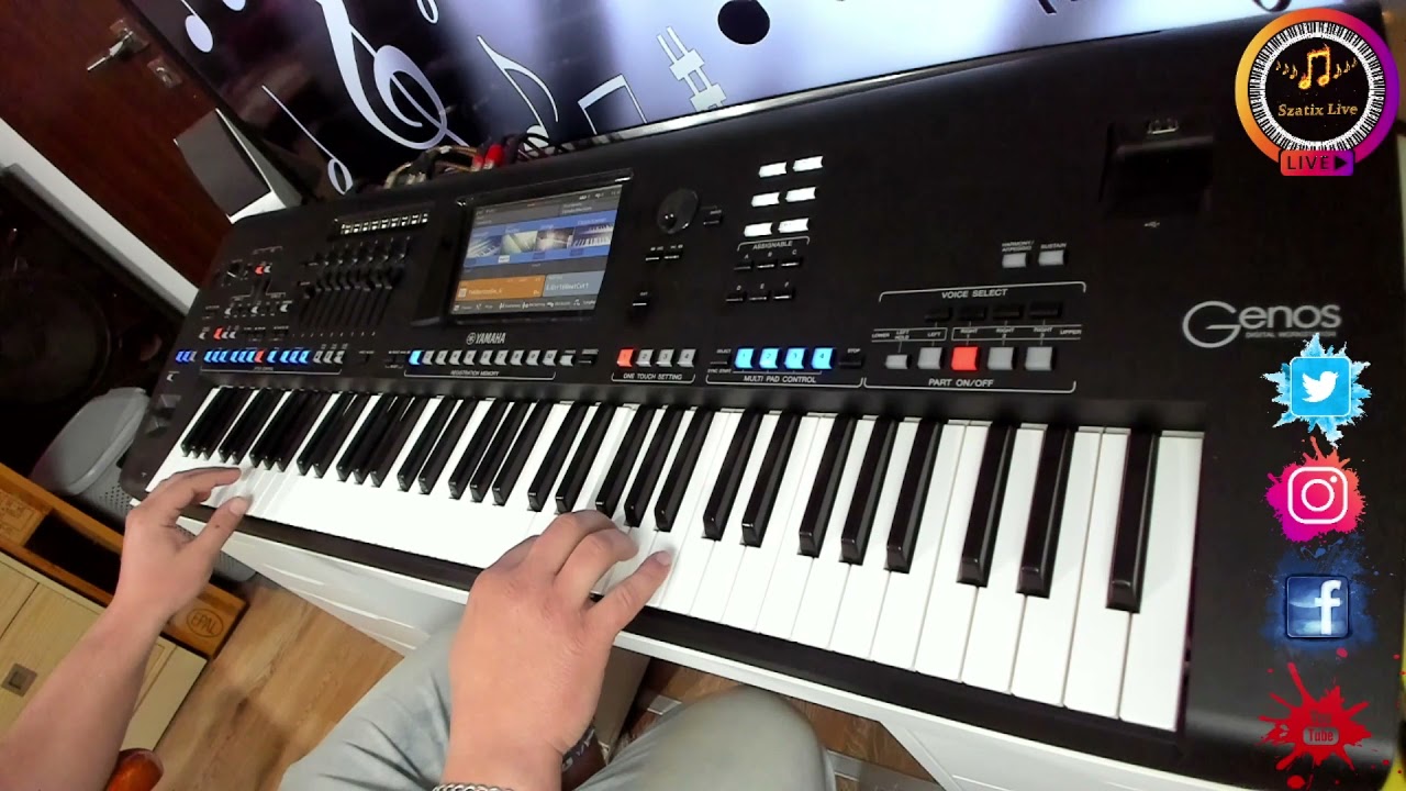Tak bardzo się starałem - Czerwone Gitary (Cover Szatix Live) Yamaha Genos