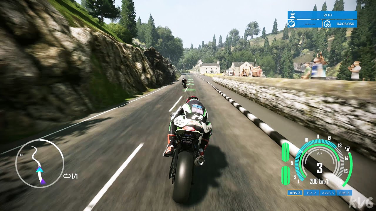 TT Isle Of Man: Ride on the Edge 3 - BMW S1000RR 2019 - Gameplay (PC UHD) [4K60FPS]
