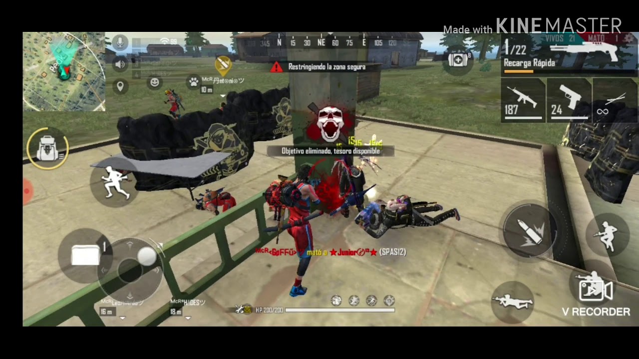 Salas el clan MCR vs El clan BH