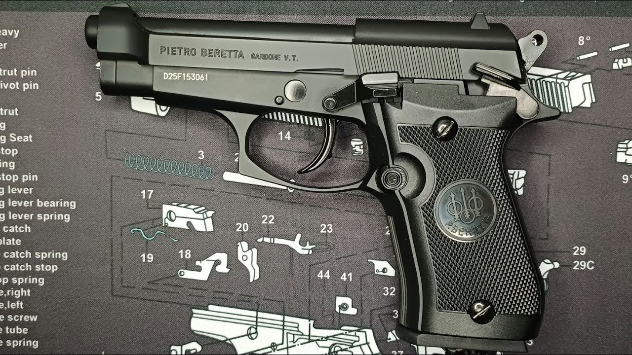 Beretta 84FS 4,5 mm (.177) by Umarex (Recensione + prova di sparo + test al cronografo)