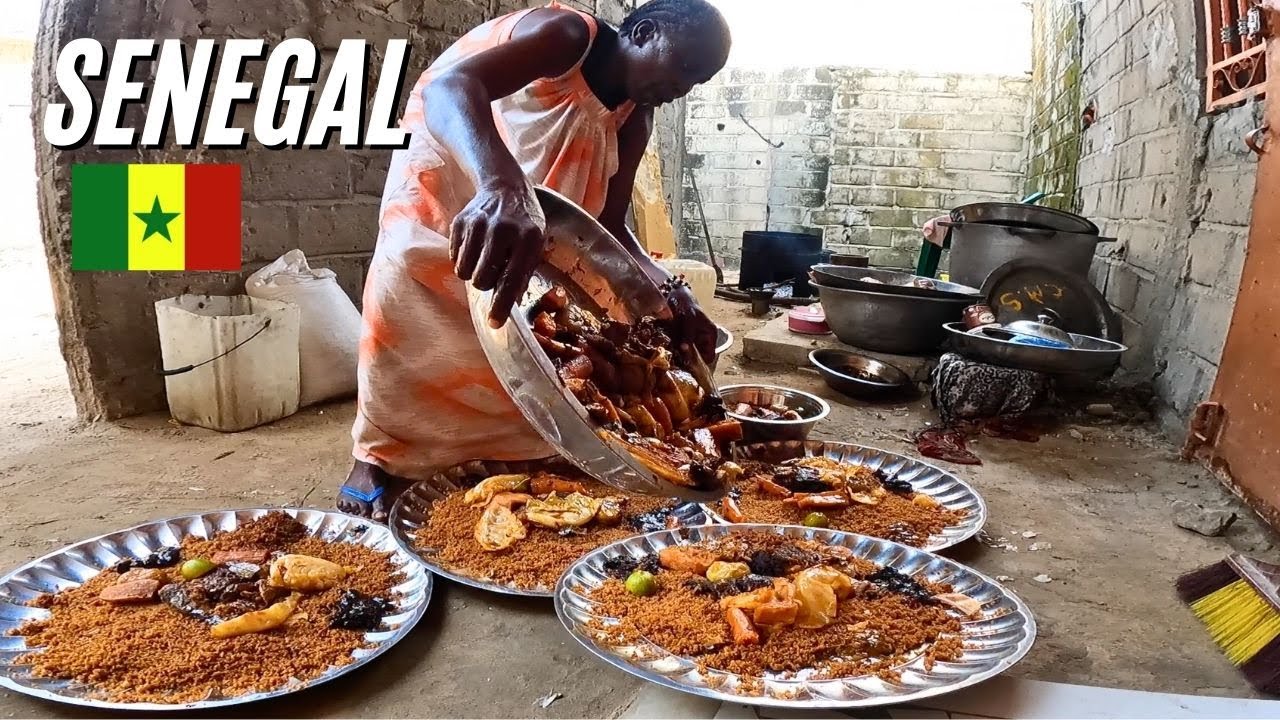 Senegalli Bir Aileye Misafir Oldum Ziyafet Verdiler - BATI AFRİKA Senegal