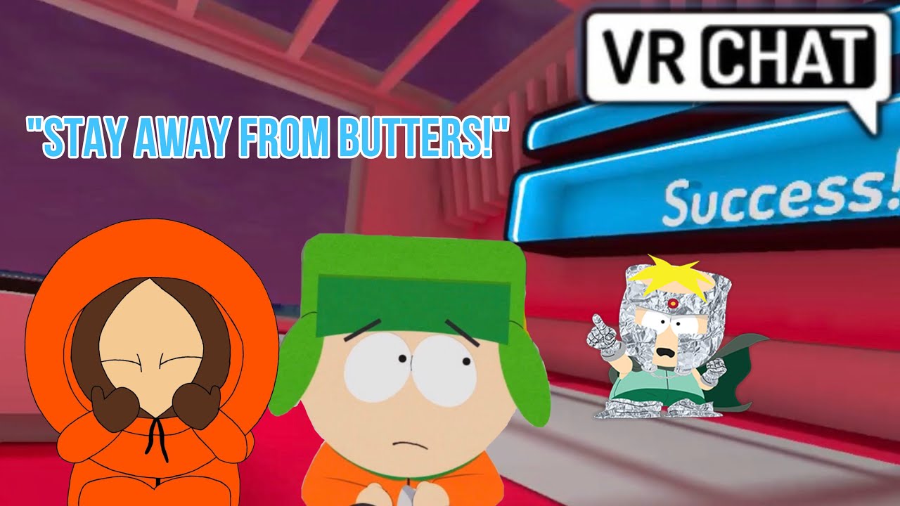 CRAZY VR GAME TELLS US WHAT TO DO / VRCHAT South Park