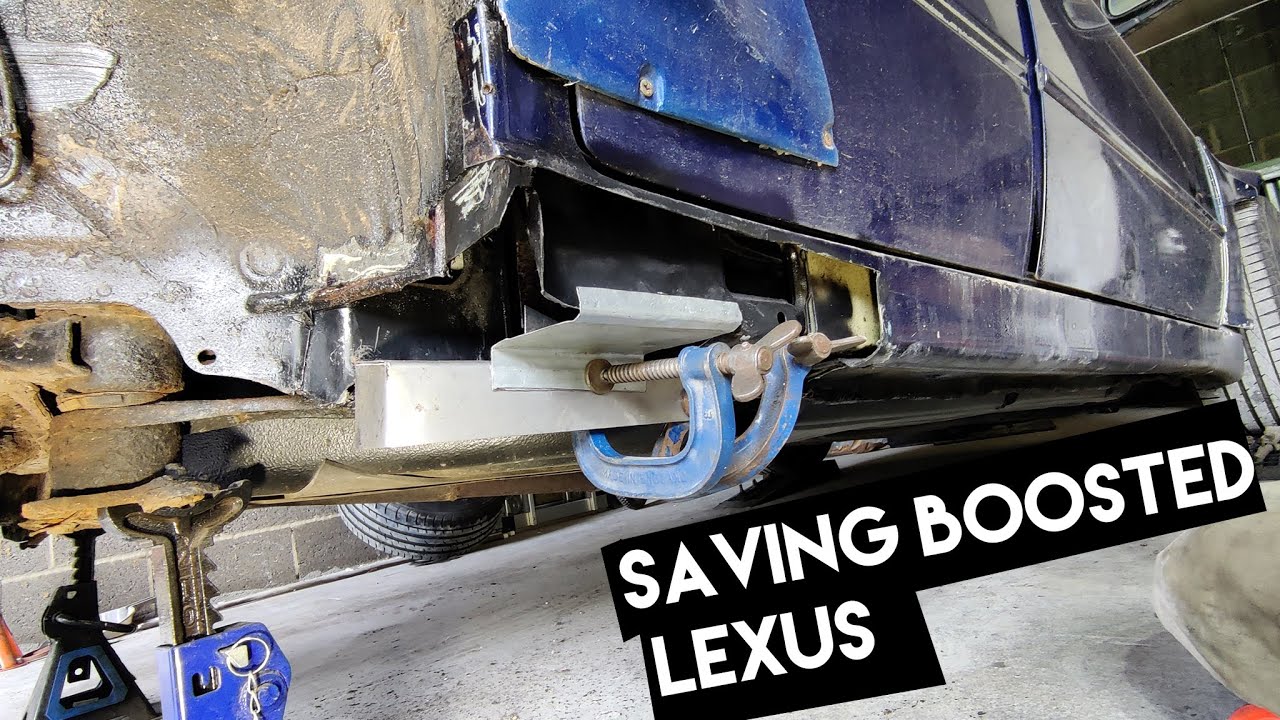 Boosted Lexus IS 200: Repair that rusty sills