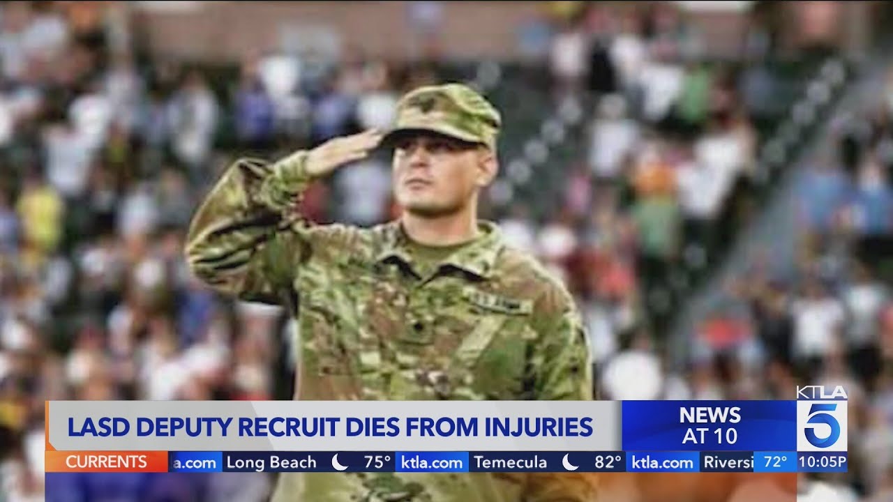 Procession held for L.A. County deputy recruit's death, months after being struck by driver in South