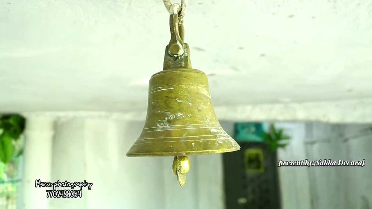 potharam village and powerful temple drone view