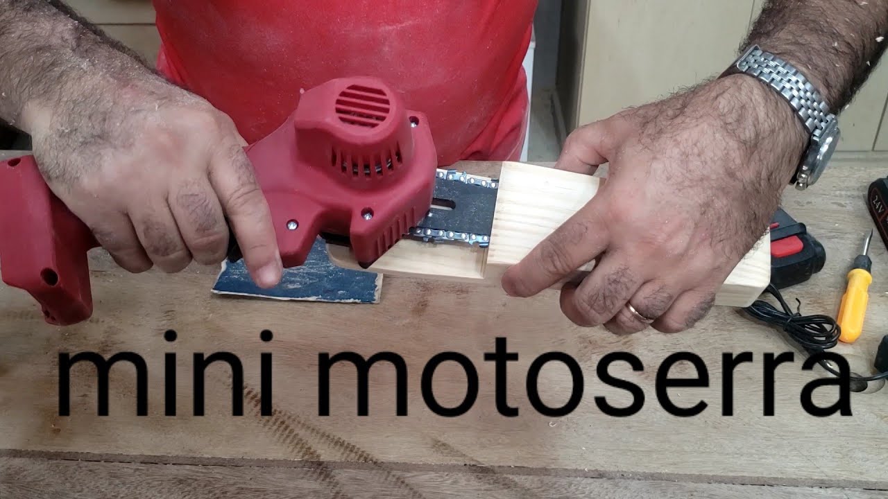 ESSA É FANTÁSTICA, UMA MINI  MOTOSERRA ELÉTRICA!!  Mareds woodwork