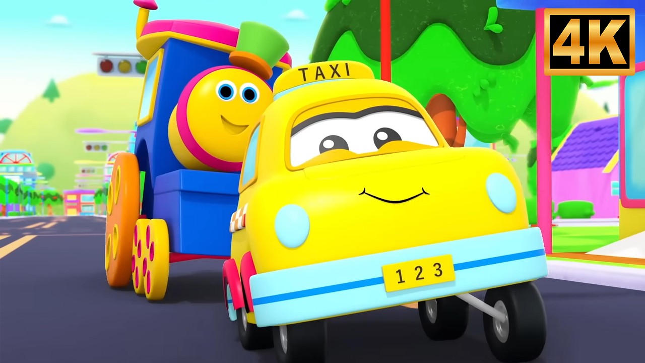 Transport Adventure Song & Nursery Rhymes, Cartoon Video for Kids By Bob The Train