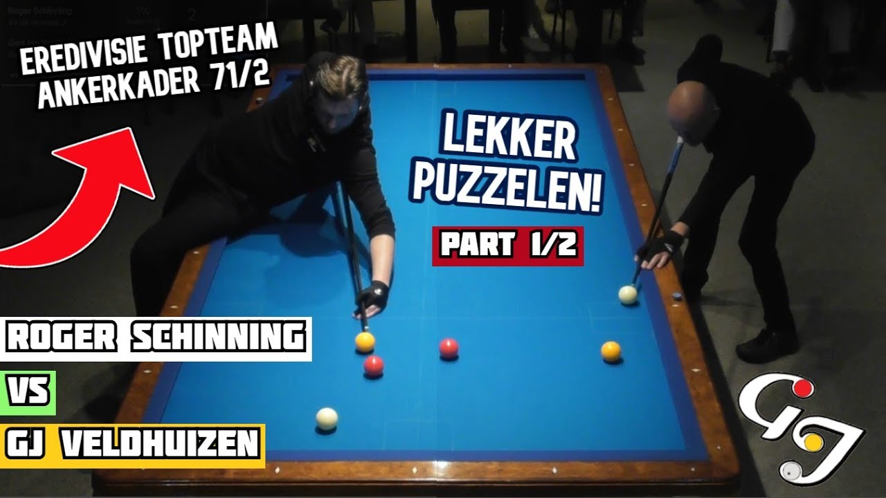EEN VERVELENDE NASMAAK! | Roger Schinning VS GJ Veldhuizen | Topteam eredivisie 2026 Carambole |