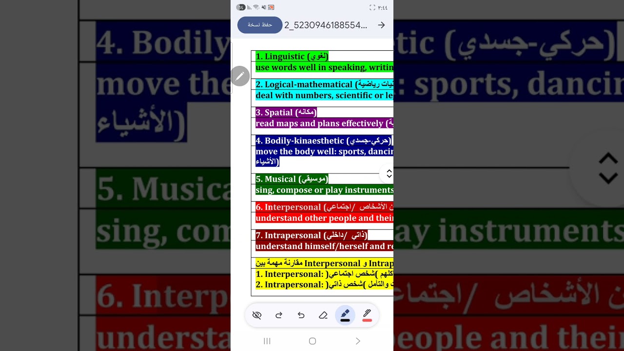 شرح مادة المحادثة قسم اللغة الانكليزية التربية الاساسية المرحله الثانية اليونتين 1+2