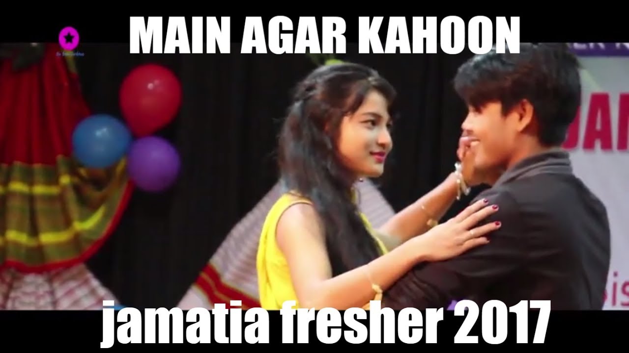 MAIN AGAR KAHOON-OM SHANTI OM COVER -JAMATIA FRESHER 2017