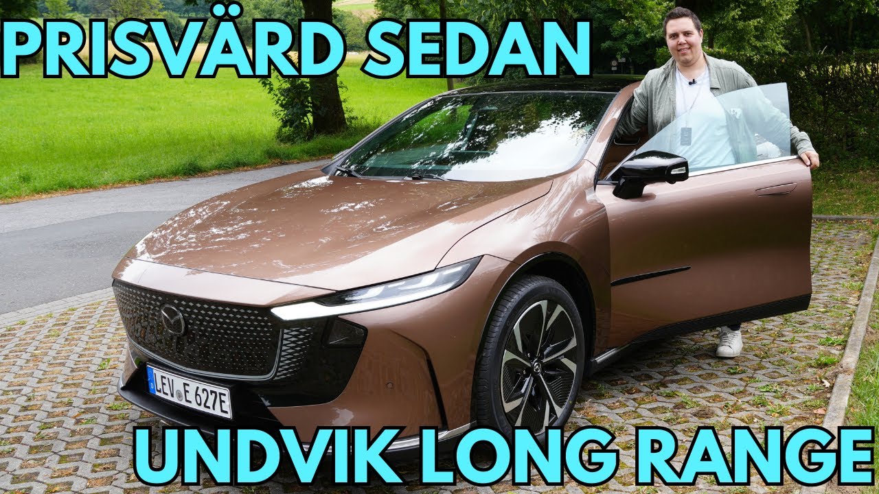 Mazda6e provkörd - Inte lika klockren i förarsätet som på pappret