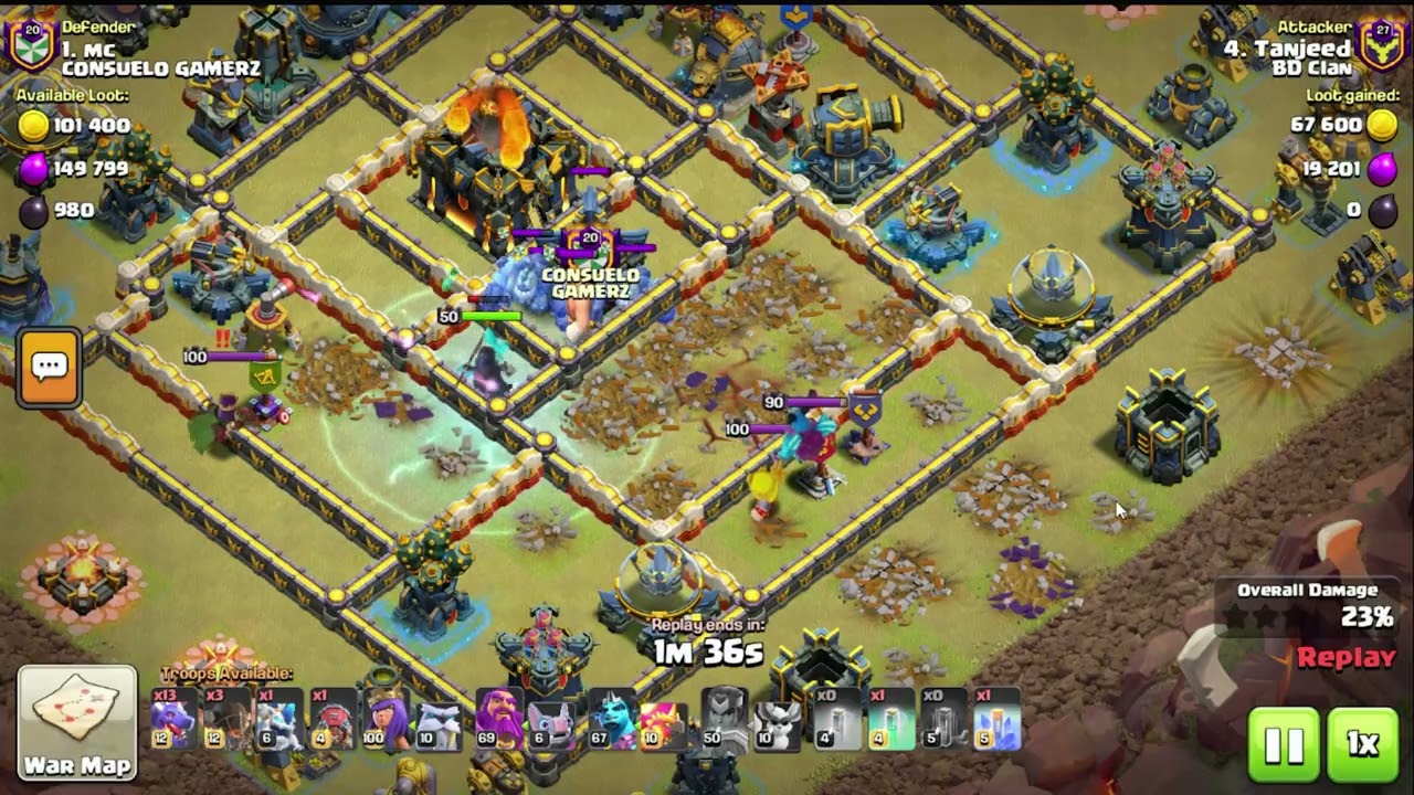 CRAZY RC WALK! Dragons + Super Lava with Ice Block Spell  War Attack