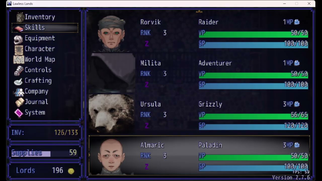 Steam   Lawless Lands   Just Me   Remeberance Of Corbin 000