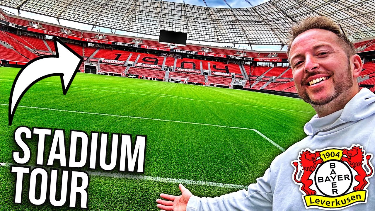 Exploring the BUNDESLIGA CHAMPIONS 🤩 BayArena | Leverkusen Stadium Tour