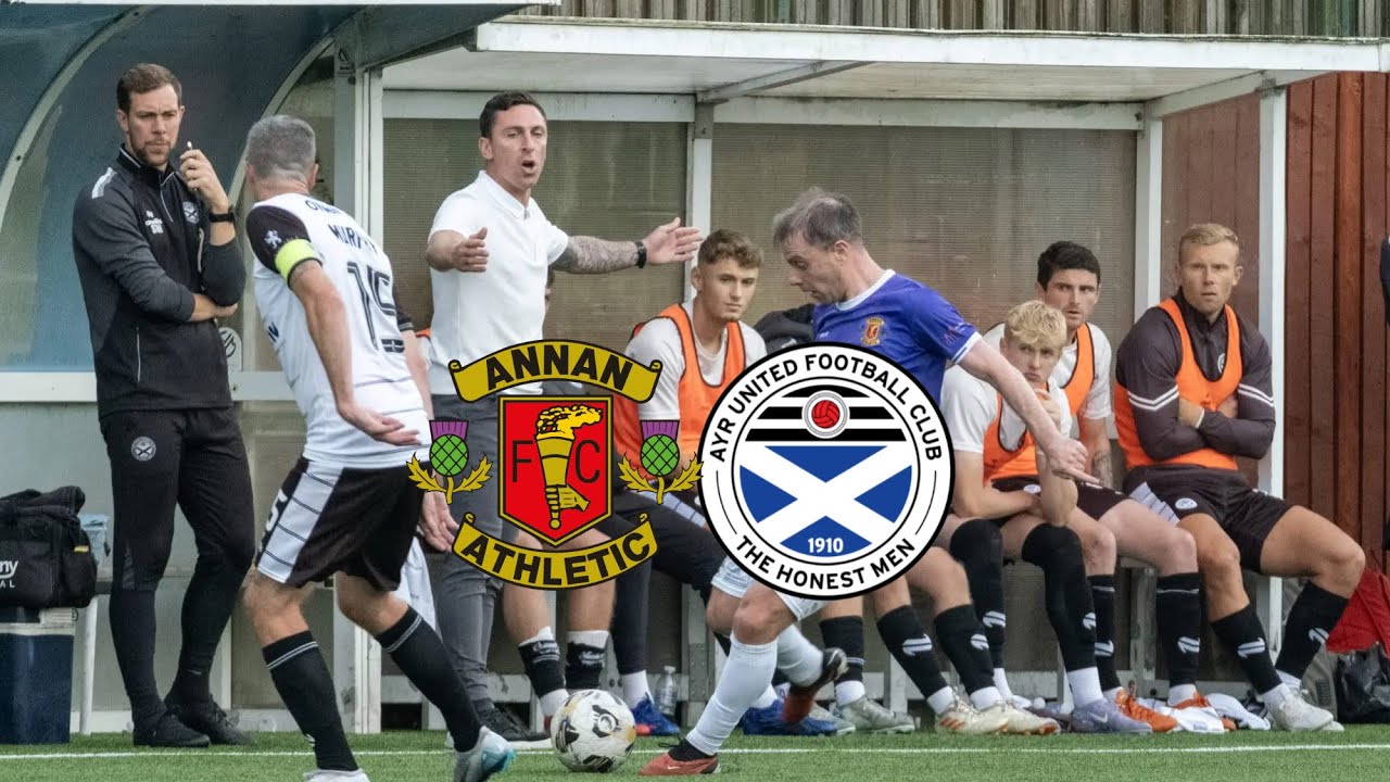 HIGHLIGHTS | Annan Athletic 1-6 Ayr United | Premier Sports Cup