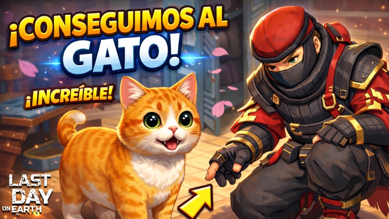 ¡POR FIN CONSEGUIMOS AL GATO! 😻 Nuevo compañero en Last Day on Earth