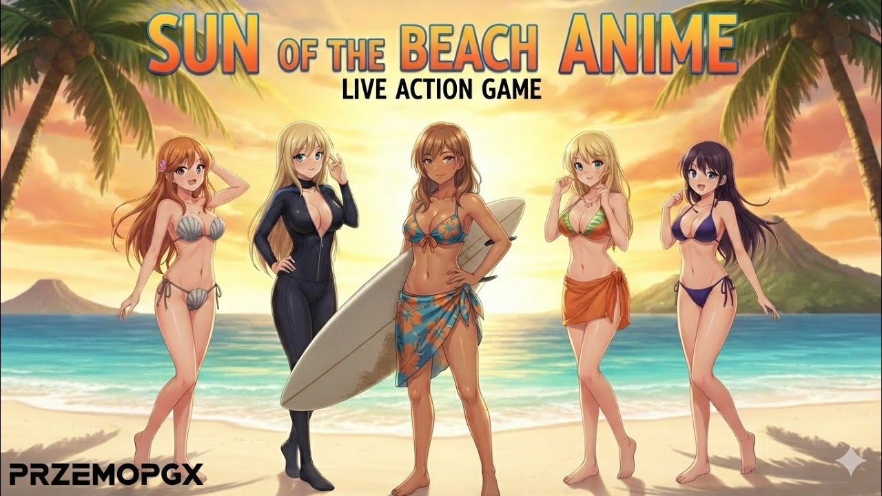 GRA DLA PRAWDZIWYCH TWIERDZIELI Sun of a beach 3 Anime LIVE Gameplay  PGX