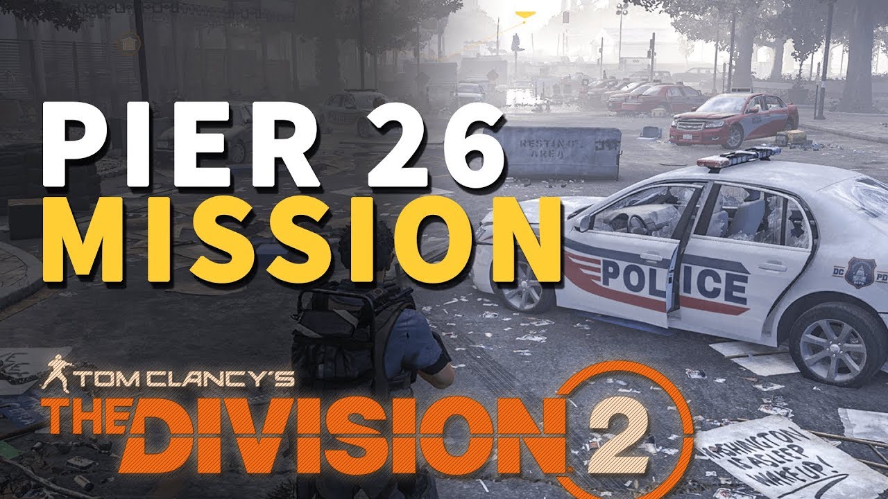 Pier 26 The Division 2 (James Dragov cutscene)