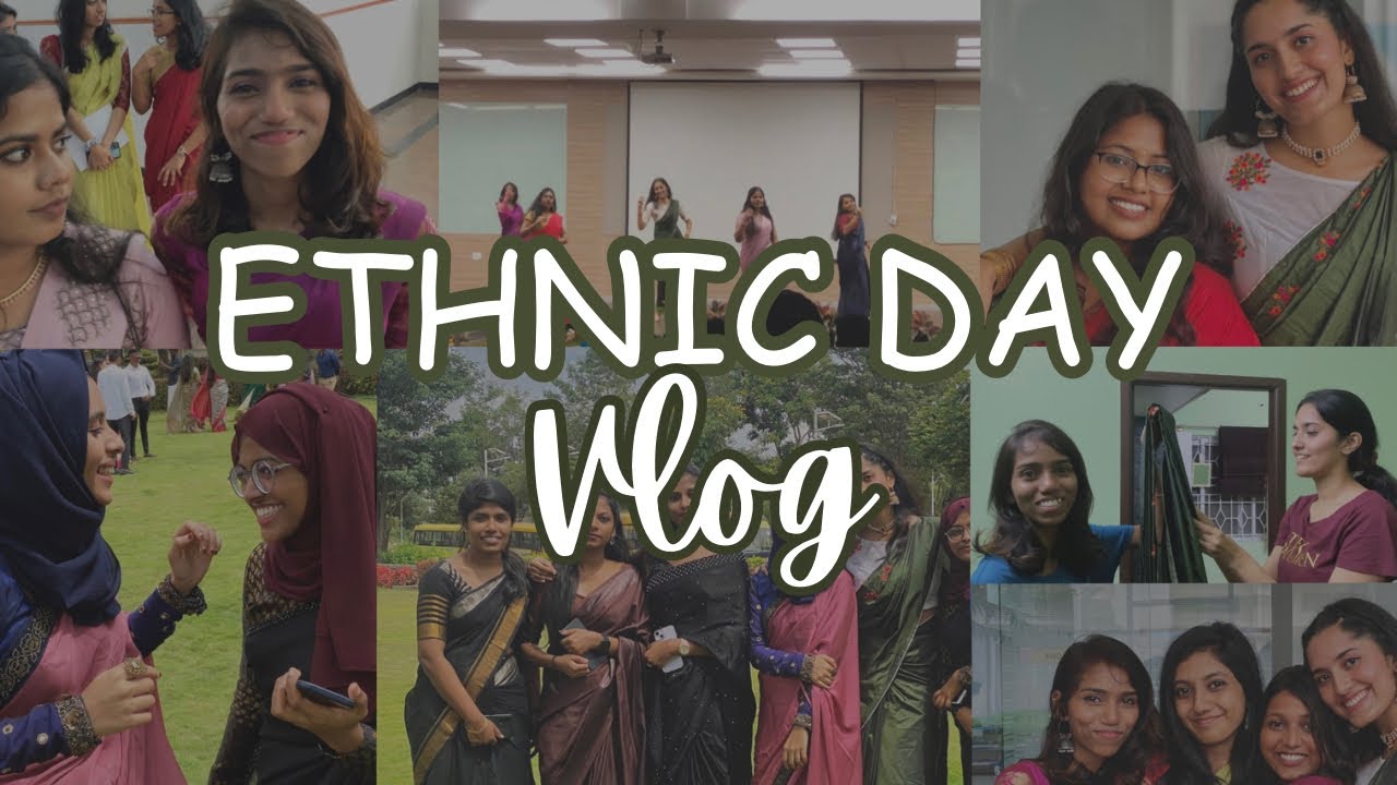 College ethnic day✨