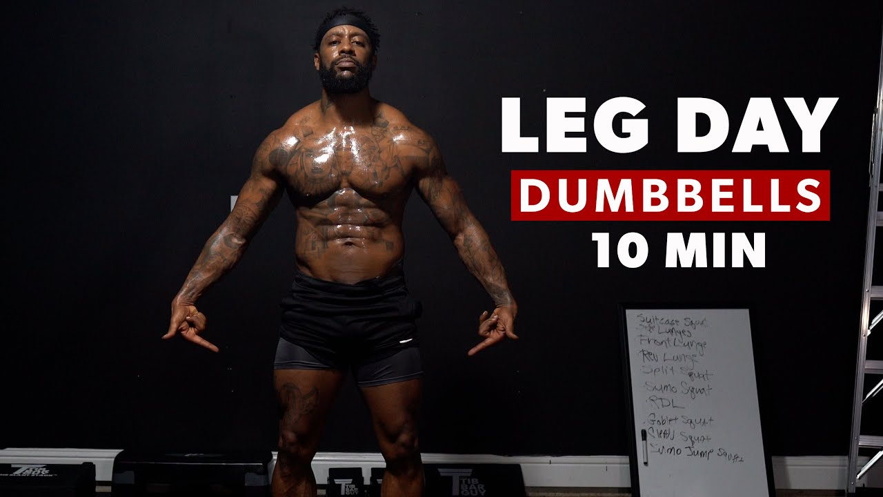 Build Your Legs AT HOME in 10 Minutes!