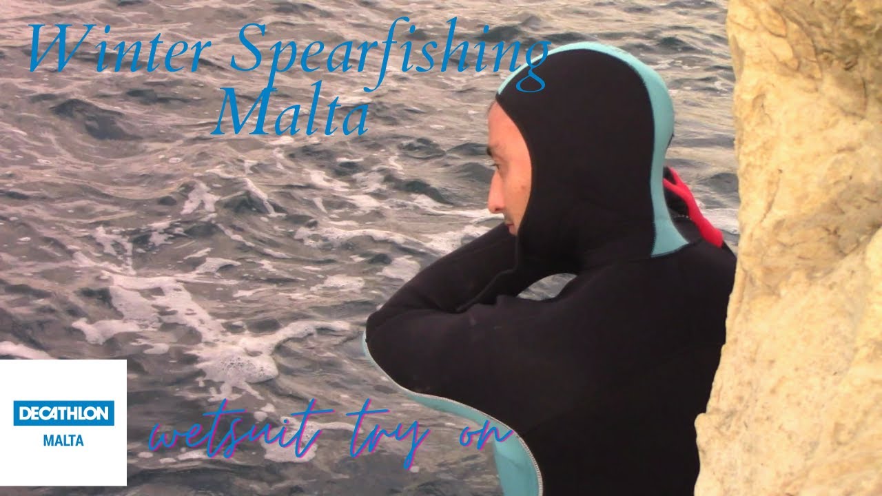 Spearfishing Malta| Decathlon wetsuit try on| How to prepare for spearfishing