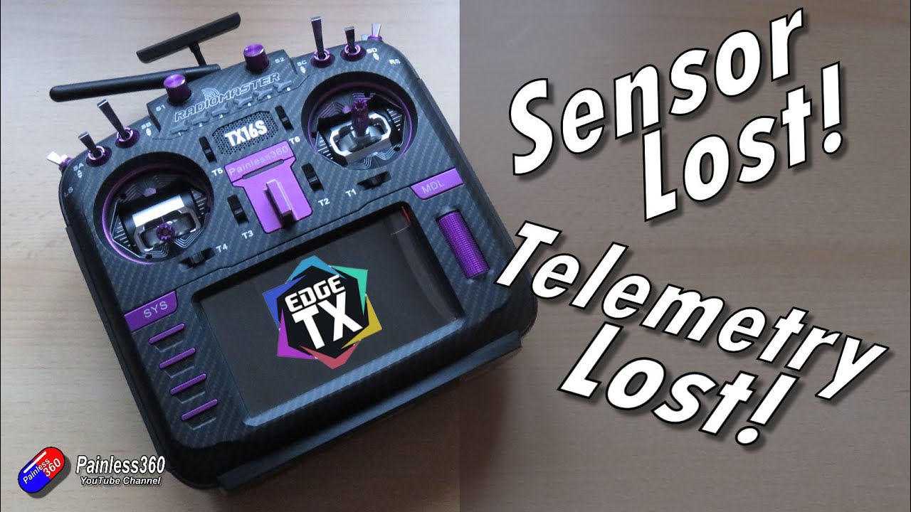 EdgeTX Quick Tip: Why does my radio keep saying 'telemetry lost' and 'sensor lost' (viewer question)