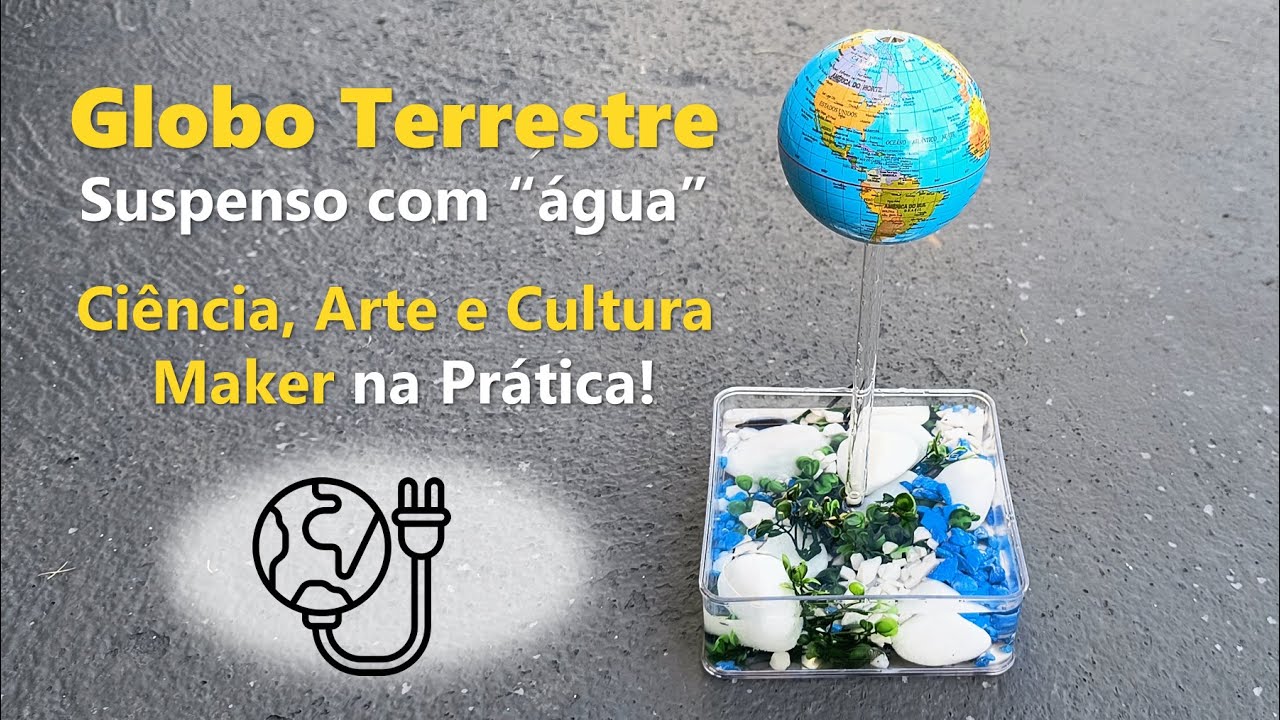 Tutorial, Globo Terrestre Suspenso DIY