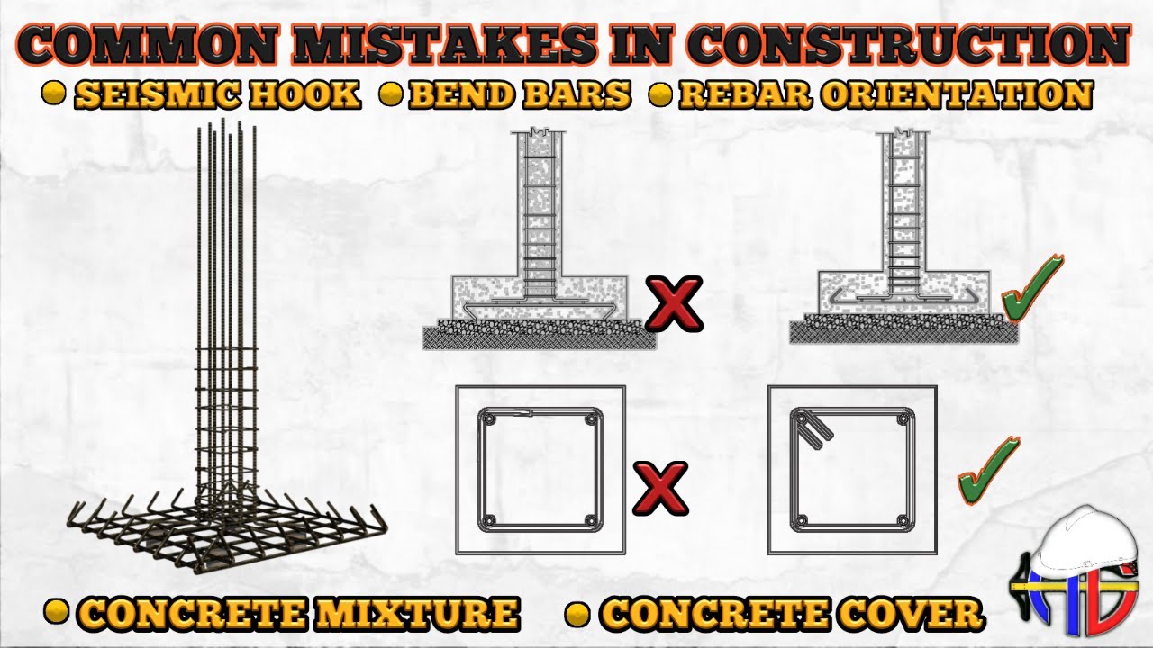 COMMON MISTAKES IN CONSTRUCTION - PART 1