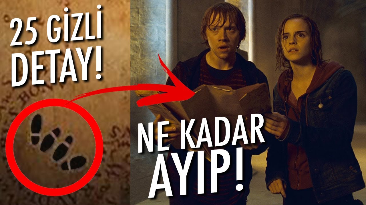 FARK ETMEDİĞİNİZ 25 HARRY POTTER DETAYI! #2