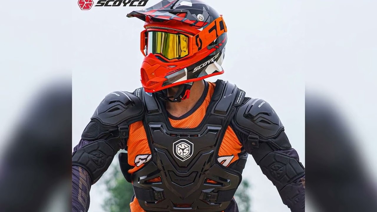 A must-have product #SCOYCO Motocross Armor Vest Motorcycle Body Armor Protection Jacket Men Dirt