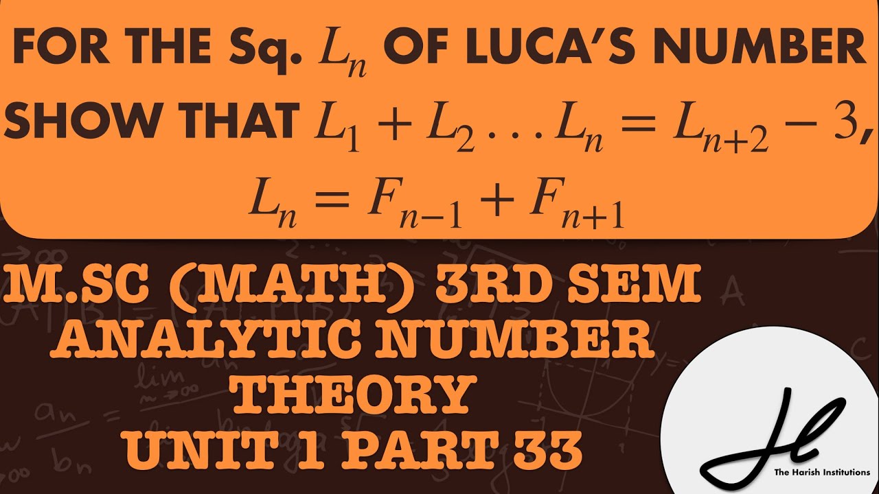 For the sequence Lm of Lucas number Show that: L1 + L2 + L3&hellip;=Ln+2 - n (ii) Ln = Fn-1 + Fn+1