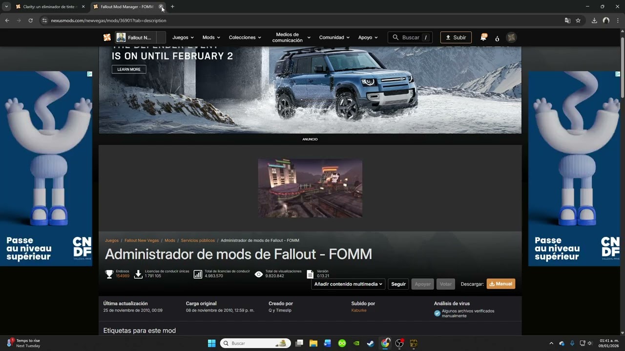 Como instalar mods a fallout new vegas-guia sencilla