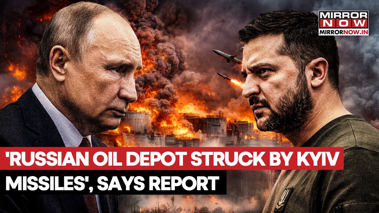 Russia-Ukraine War: Kyiv 'Strikes' Oil Depot In Russia's Pskov Oblast, Targets Belgorod