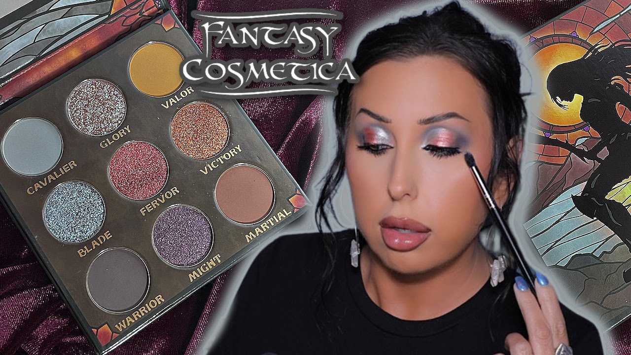 FANTASY COSMETICA FIGHTER PALETTE | TRY ON & SWATCHES