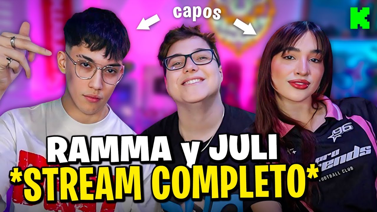 BOFFE INVITA a RAMMA y JULI MARTORELL (Stream Completo)