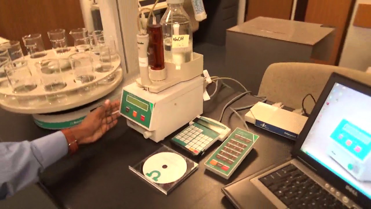 Metrohm DMS 716 Titrino with 730 Sample Changer