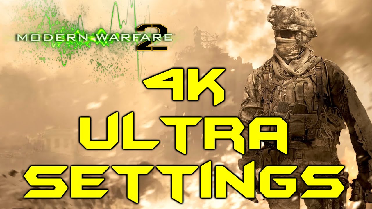 COD: MODERN WARFARE 2 PC 4K ULTRA GRAPHICS (PC Max Settings Gameplay)