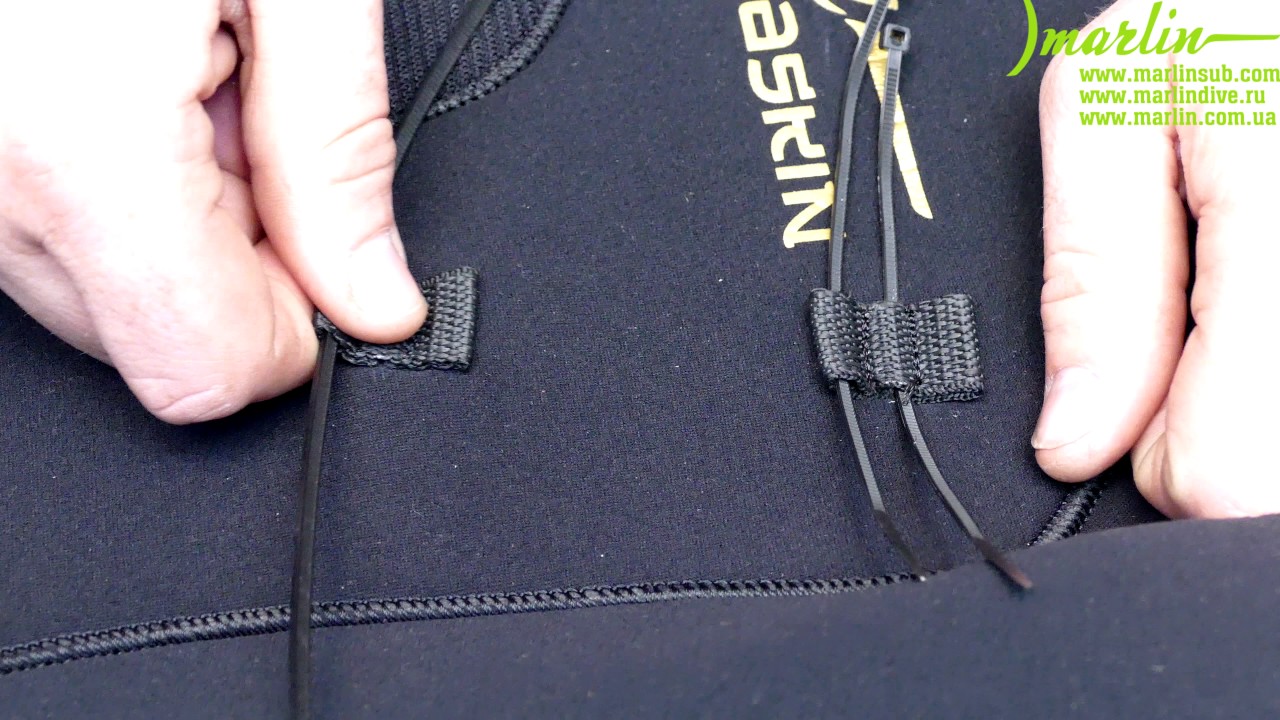 Крепление для ножа на гидрокостюмах Marlin