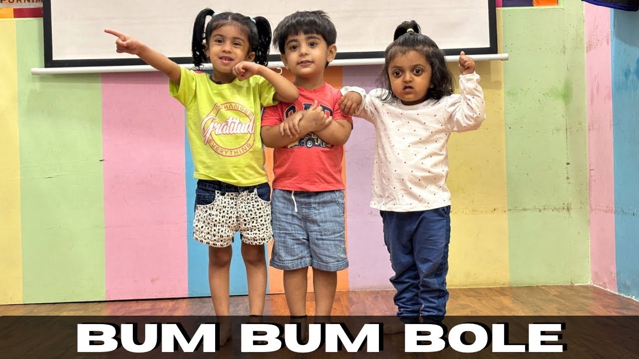 Bum Bum Bole &ndash; Cute Kids Dance Performance | Little Stars Dance 💃🕺
