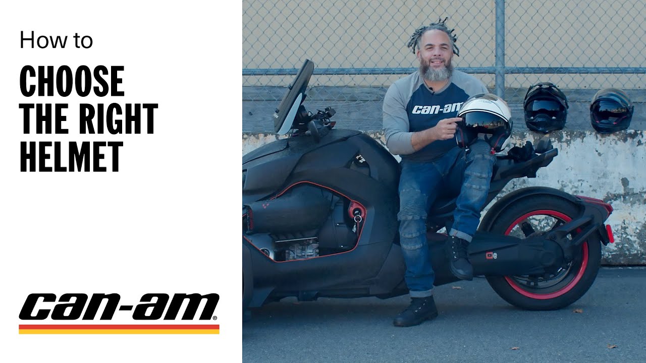 How to Choose a 3-Wheel Motorcycle Helmet