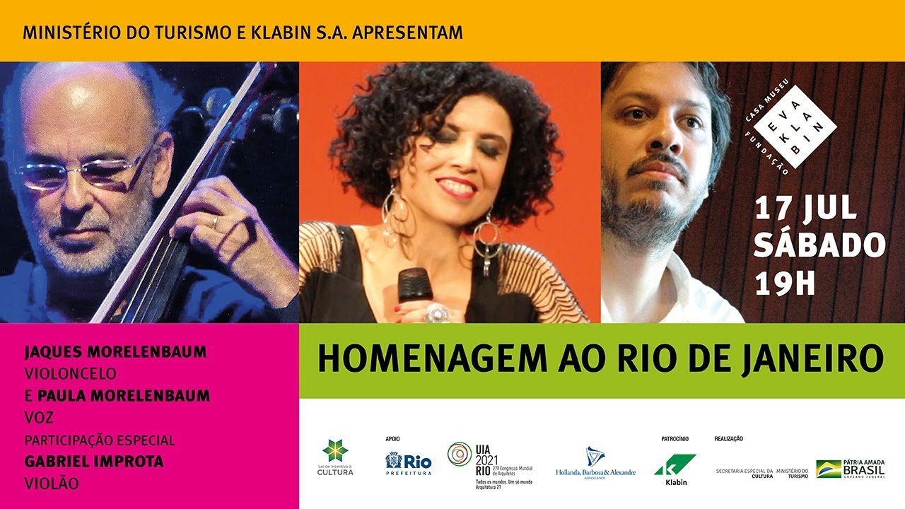 HOMENAGEM MUSICAL A CIDADE DO RIO DE JANEIRO | CASA MUSEU EVA KLABIN
