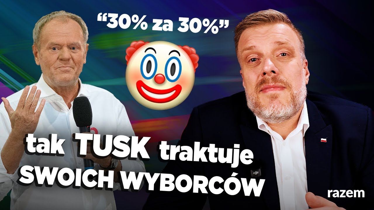 30 procent obietnic Tuska XD Bezczelność Premiera | Podsumowanie tygodnia Razem