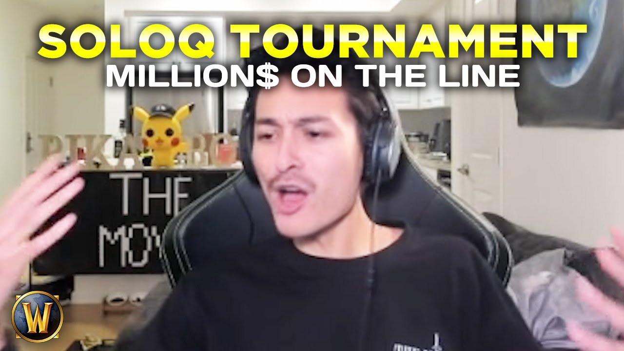 SoloQ Tournament with MILLIONS on the Line | Pikaboo WoW Arena