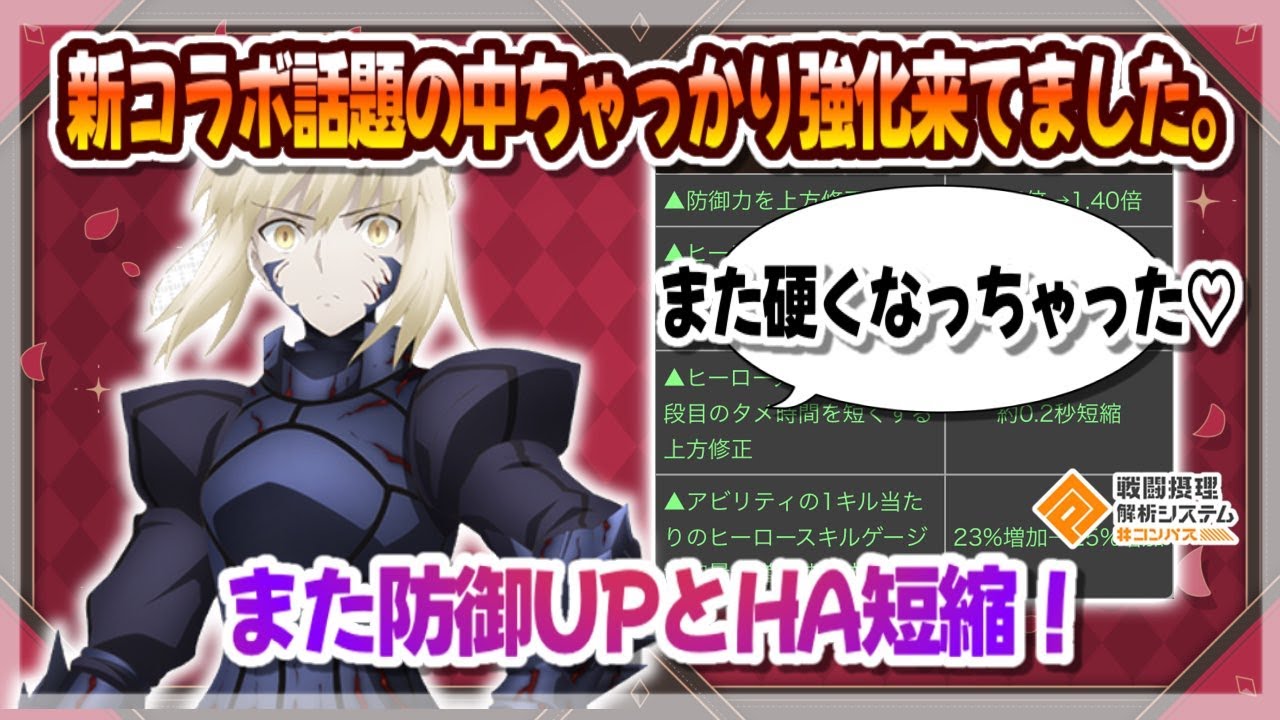 新コラボ話題の中...ちゃっかり強化来てました。ついに防御1.4に！来年にはコレ1.5ですｗｗｗ【#コンパス 】