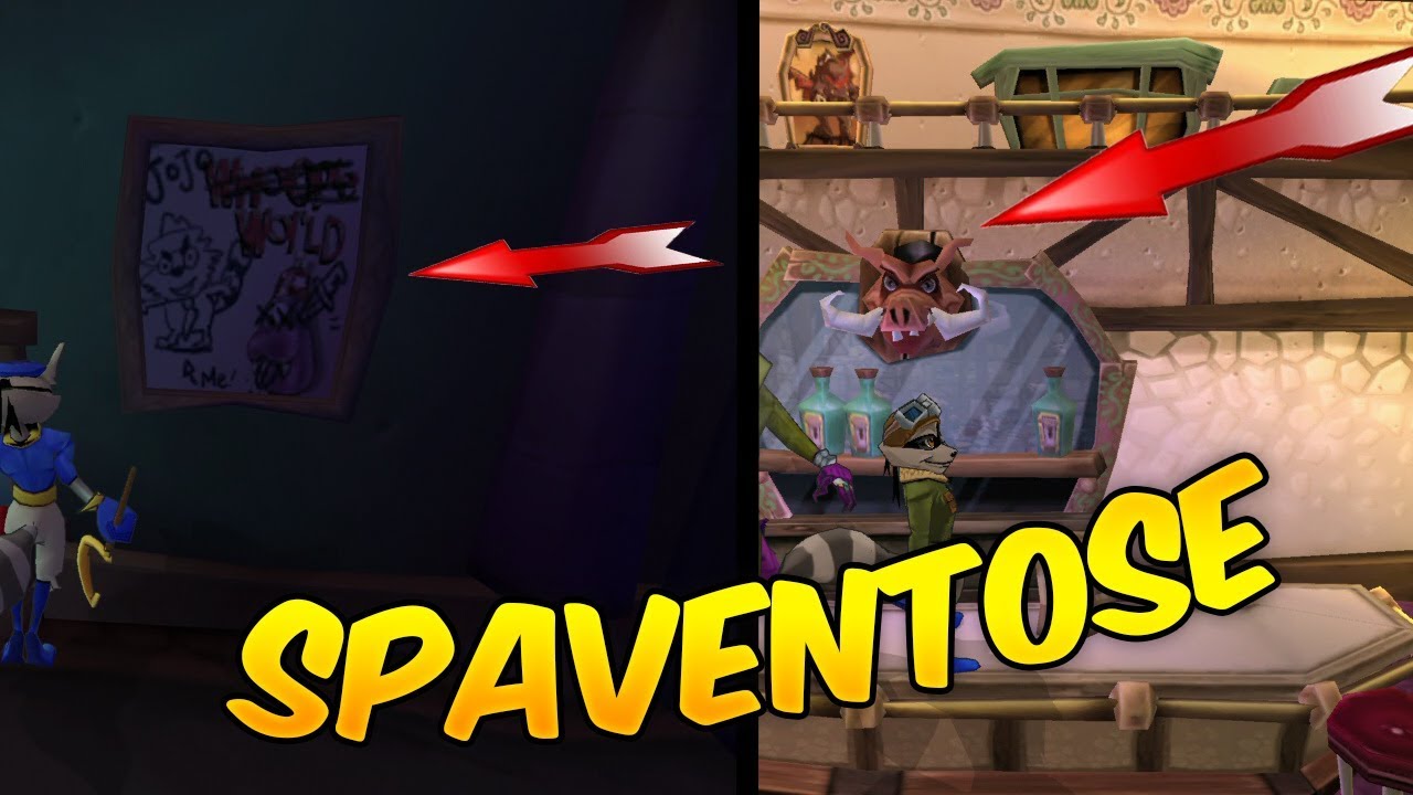 EASTER EGGS SPAVENTOSE GLITCH SEGRETI E TEORIE in Sly Cooper Saga - [Easter Eggs e Segreti]