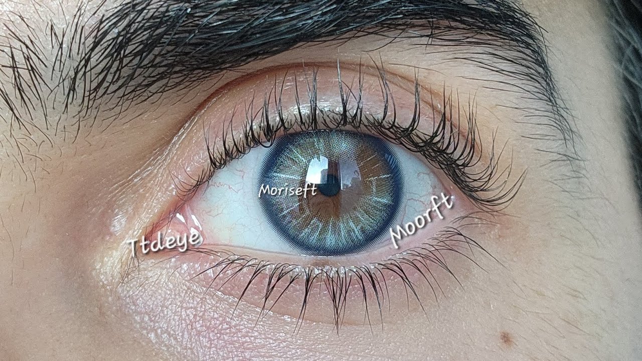 Ttdeye Moonloom Blue Código descuento: moriseft @ttdeye #contactlenses #makeup #moorft #moriseft